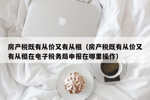 房产税既有从价又有从租（房产税既有从价又有从租在电子税务局申报在哪里操作）